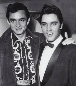 King of Country and King of Rock n Roll (via Nashville Elis Fan Club)